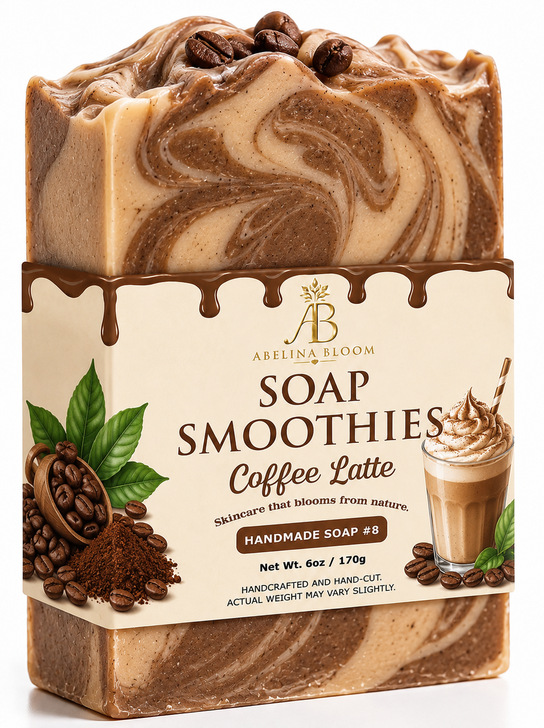 Coffee Latte Soap Smoothie™ No. 8 | Goat Milk Handmade Soap